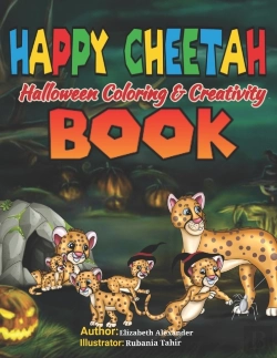 Bertrand.pt - Happy Cheetah Halloween Coloring   Creat