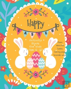 Bertrand.pt - Happy Easter Activity Book For Kids Age 6-12