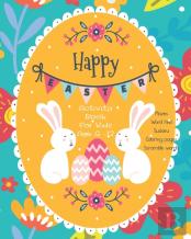 Happy Easter Activity Book For Kids Age 6-12