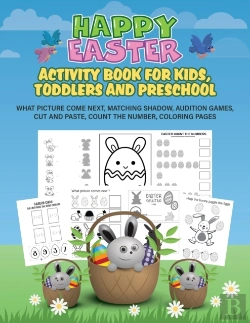 Bertrand.pt - Happy Easter Activity Book For Kids, Toddlers And Preschool