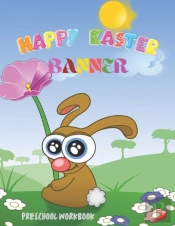 Happy Easter Banner Preschool Workbook