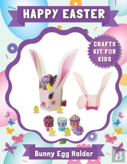 Bertrand.pt - Happy Easter - Bunny Egg Holder, Crafts Kit For Kids