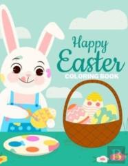 Happy Easter Coloring Book