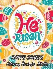 Happy Easter Coloring Book For Adults