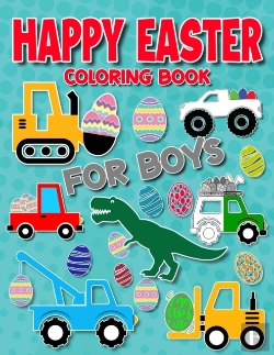 Bertrand.pt - Happy Easter Coloring Book For Boys