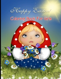 Bertrand.pt - Happy Easter Coloring Book For Girls