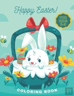 Bertrand.pt - Happy Easter Coloring Book For Kids 3-9