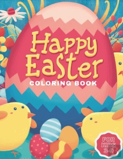 Bertrand.pt - Happy Easter Coloring Book For Kids 3-9