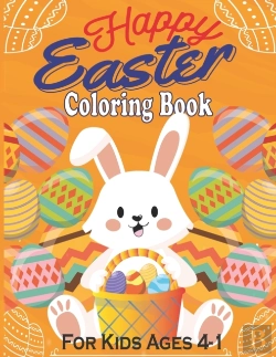Bertrand.pt - Happy Easter Coloring Book For Kids Ages 1-4