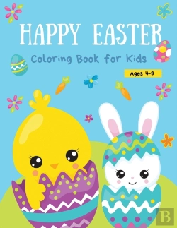 Bertrand.pt - Happy Easter Coloring Book For Kids Ages 4-8