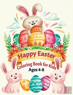 Bertrand.pt - Happy Easter Coloring Book For Kids Ages 4-8