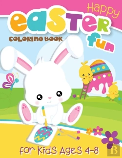 Bertrand.pt - Happy Easter Coloring Book For Kids Ages 4-8