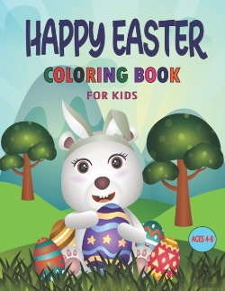Bertrand.pt - Happy Easter Coloring Book For Kids Ages 4-8