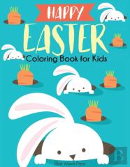 Happy Easter Coloring Book For Kids