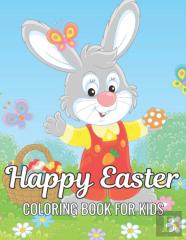 Happy Easter Coloring Book For Kids
