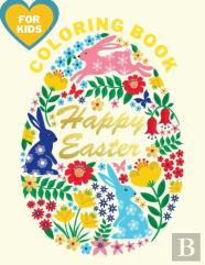 Happy Easter Coloring Book For Kids
