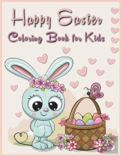Happy Easter Coloring Book For Kids