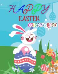 Happy Easter Coloring Book