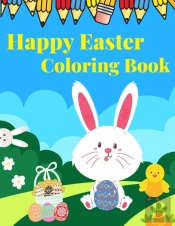 Happy Easter Coloring Book