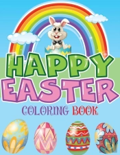 Happy Easter Coloring Book