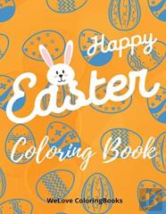 Happy Easter Coloring Book