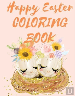 Bertrand.pt - Happy Easter Coloring Book.Stunning Mandala Eggs Coloring Book For Teens And Adults, Have Fun While Celebrating Easter With Easter Eggs.