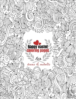 Bertrand.pt - Happy Easter Coloring Pages For Teens & Adults