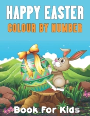 Happy Easter Colour By Number Book For Kids