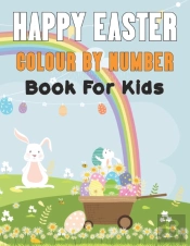 Happy Easter Colour By Number Book For Kids