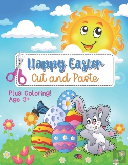 Bertrand.pt - Happy Easter Cut And Paste Plus Coloring!  Age 3+