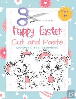 Bertrand.pt - Happy Easter Cut And Paste Workbook For Preschool