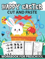 Happy Easter Cut And Paste Workbook For Preschool