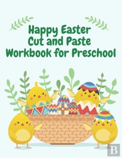 Bertrand.pt - Happy Easter Cut And Paste  Workbook For Preschool