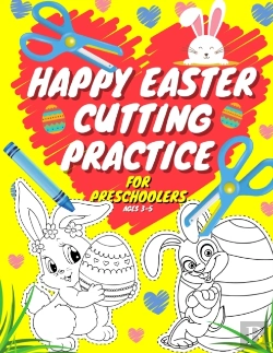 Bertrand.pt - Happy Easter Cutting Practice For Preschoolers Ages 3-5