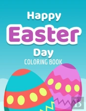 Happy Easter Day Coloring Book