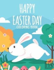 Happy Easter Day Coloring Book