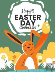 Happy Easter Day Coloring Book