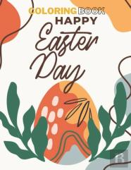 Happy Easter Day Coloring Book