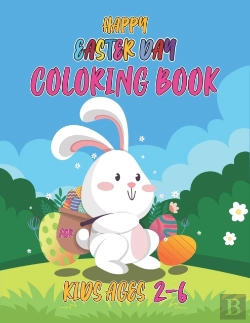 Bertrand.pt - Happy Easter Day Coloring Book For Kids 2-6