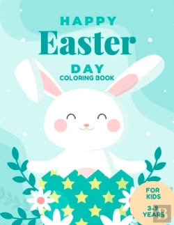 Bertrand.pt - Happy Easter Day Coloring Book For Kids 3-9 Years