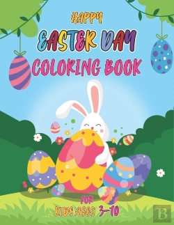 Bertrand.pt - Happy Easter Day Coloring Book For Kids Ages 3-10