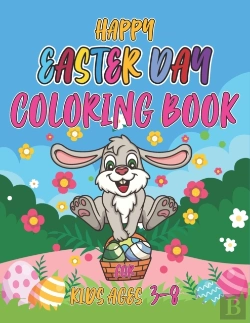 Bertrand.pt - Happy Easter Day Coloring Book For Kids Ages 3-8