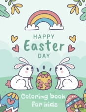 Happy Easter Day Coloring Book For Kids