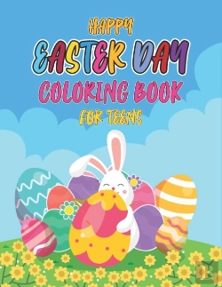 Bertrand.pt - Happy Easter Day Coloring Book For Teens
