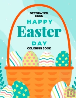 Bertrand.pt - Happy Easter Day Decorated Eggs Coloring Book