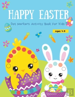 Bertrand.pt - Happy Easter Dot Markers Activity Book For Kids