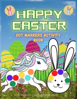 Bertrand.pt - Happy Easter Dot Markers Activity Book