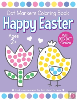 Bertrand.pt - Happy Easter Dot Markers Coloring Book Ages 2+