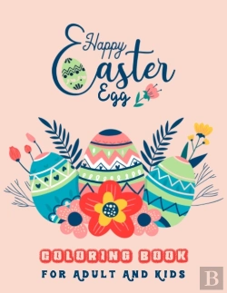 Bertrand.pt - Happy Easter Egg Coloring Book For Adult And Kids