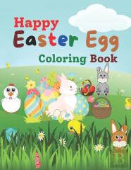Happy Easter Egg Coloring Book